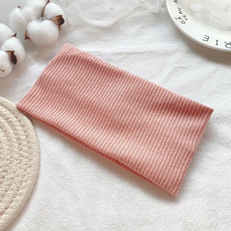 

Aphrodite Solid Color Knitted Hair Bands Turban Headband Women Girls Yoga Turban Headwrap Bandage Hair Accessories Hairbands