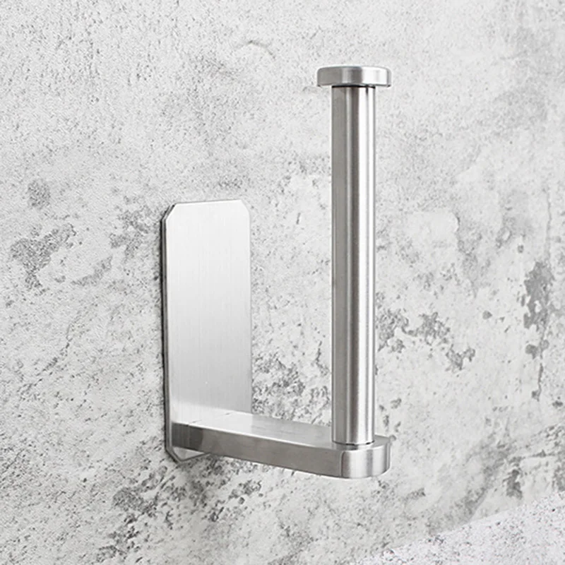 

304 Stainless Steel Paper Towel Rack Self Adhesive Paper Towel Holder For Kitchen And Bathroom