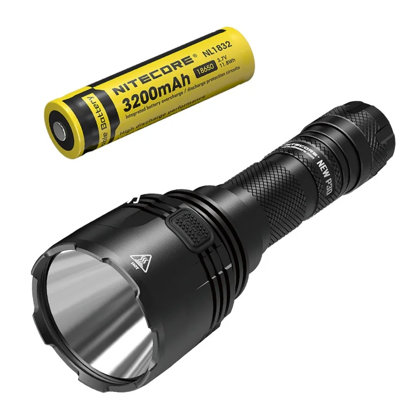 Новинка светодиодный фонарик NITECORE P30 CREE XP-L HI V3 1000 лм мощные тактические фонарики с