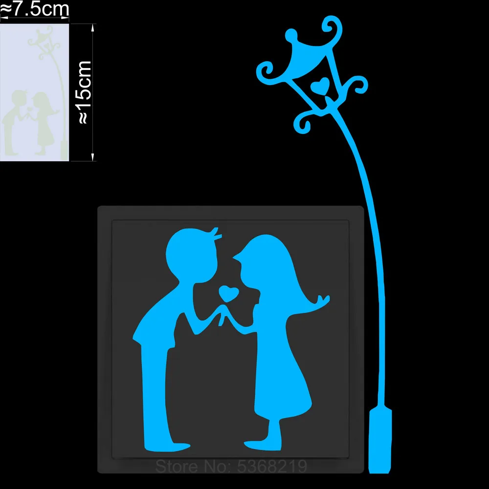 

Светящиеся наклейки мультяшный кот