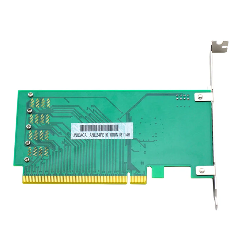 ANU24PE16 nvme-контроллер SFF8643-SFF8639 4 порта нового дизайна с кабелем* 2 PCIe3.0 X16