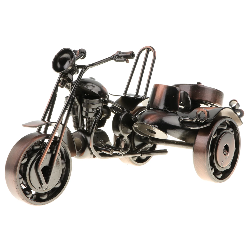 

Retro Classic Handcrafted Iron Motorcycle Model Collectible Crafts T20