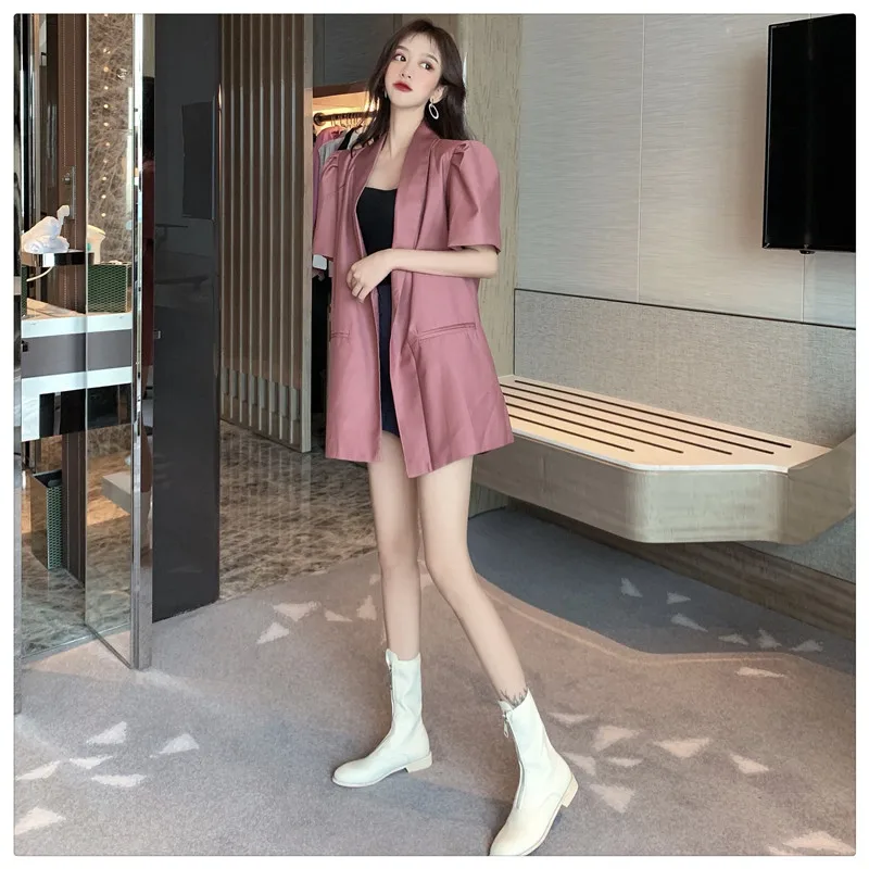 Сезон: весна лето костюм Блейзер ремень женские вечерние офис с высокой талией