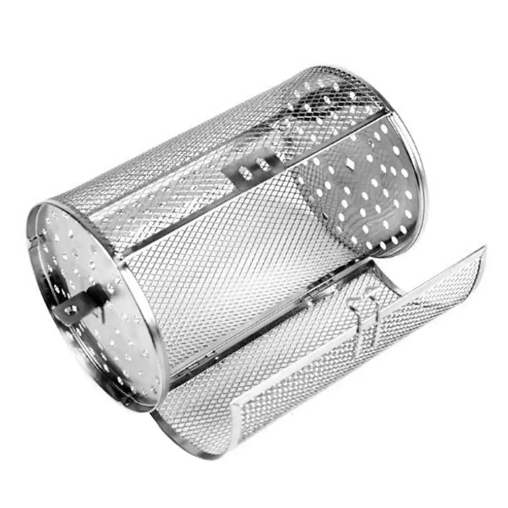 Барбекю гриль из нержавеющей стали жаровня бочка корзина для барбекю арахис