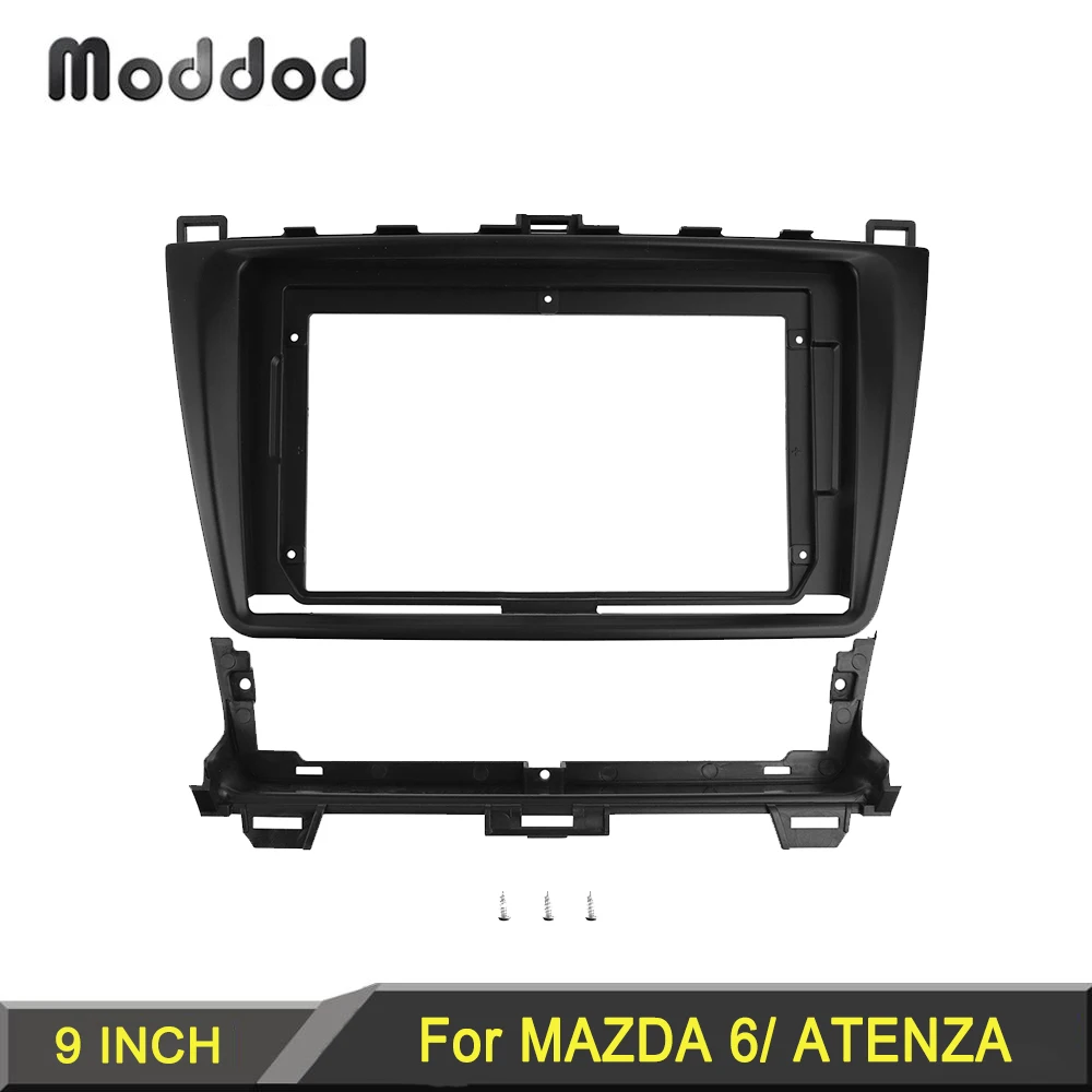 Двухсторонняя Din панель для Mazda 6 Atenza 2009 2013 установка приборной панели комплект
