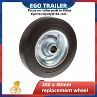 egotrailer spare wheel for trailer jockey wheel 200 x 50mmreplacement wheeltrailer parts trailer accessoriestrailer component