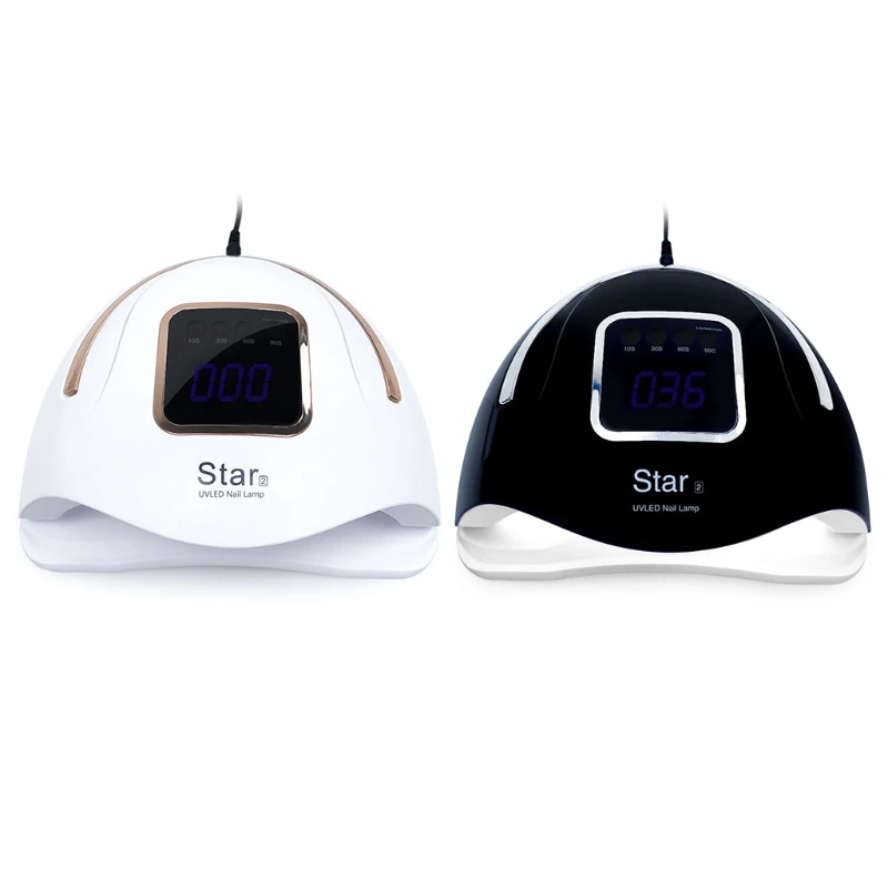 

72W Nail Lamp Portable UV LED Nails Dryer Gel Polish Curing Light Manicure Machine with 4 Timer Setting Smart LCD Display