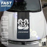 for 1500 2500 3500 truck hood ram head stripe vinyl decal sticker graphic