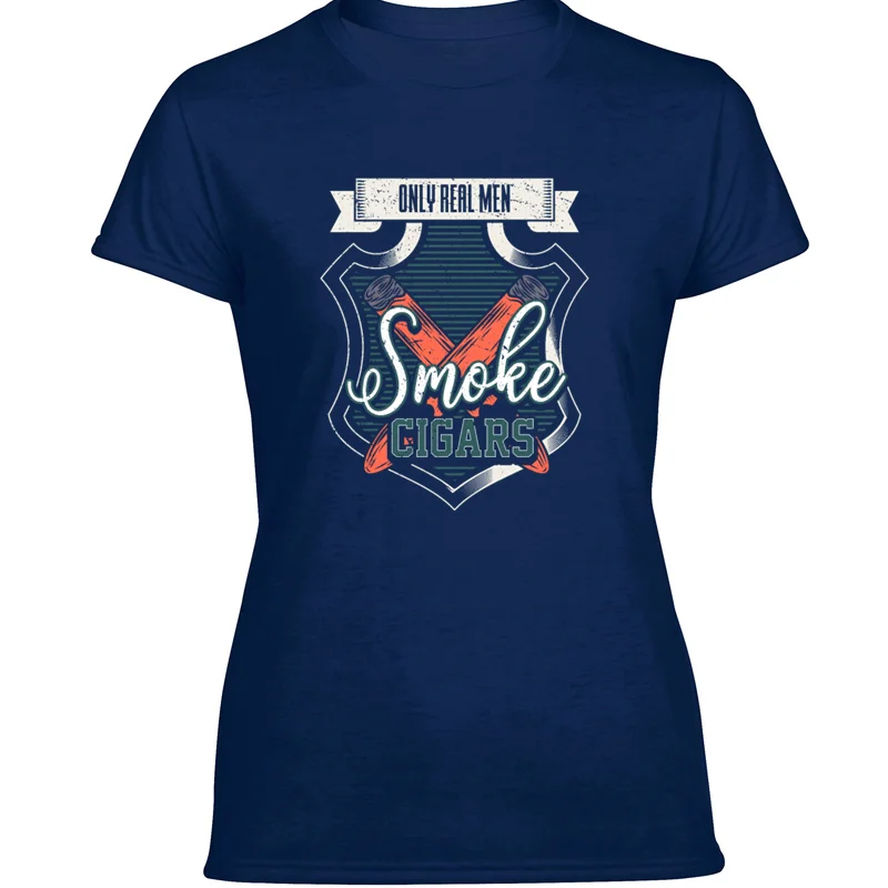 Повседневная футболка с сигарами и трубками подарок для мужчин Классическая