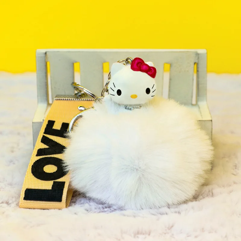 Hello Kitty фигурка hairball подвесная сумка брелок автомобильный кулон Талия плюшевая