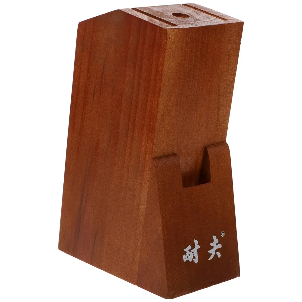 

1pc Multi-functional Kitchen Knives Storage Stand Storage Container (Chocolate)