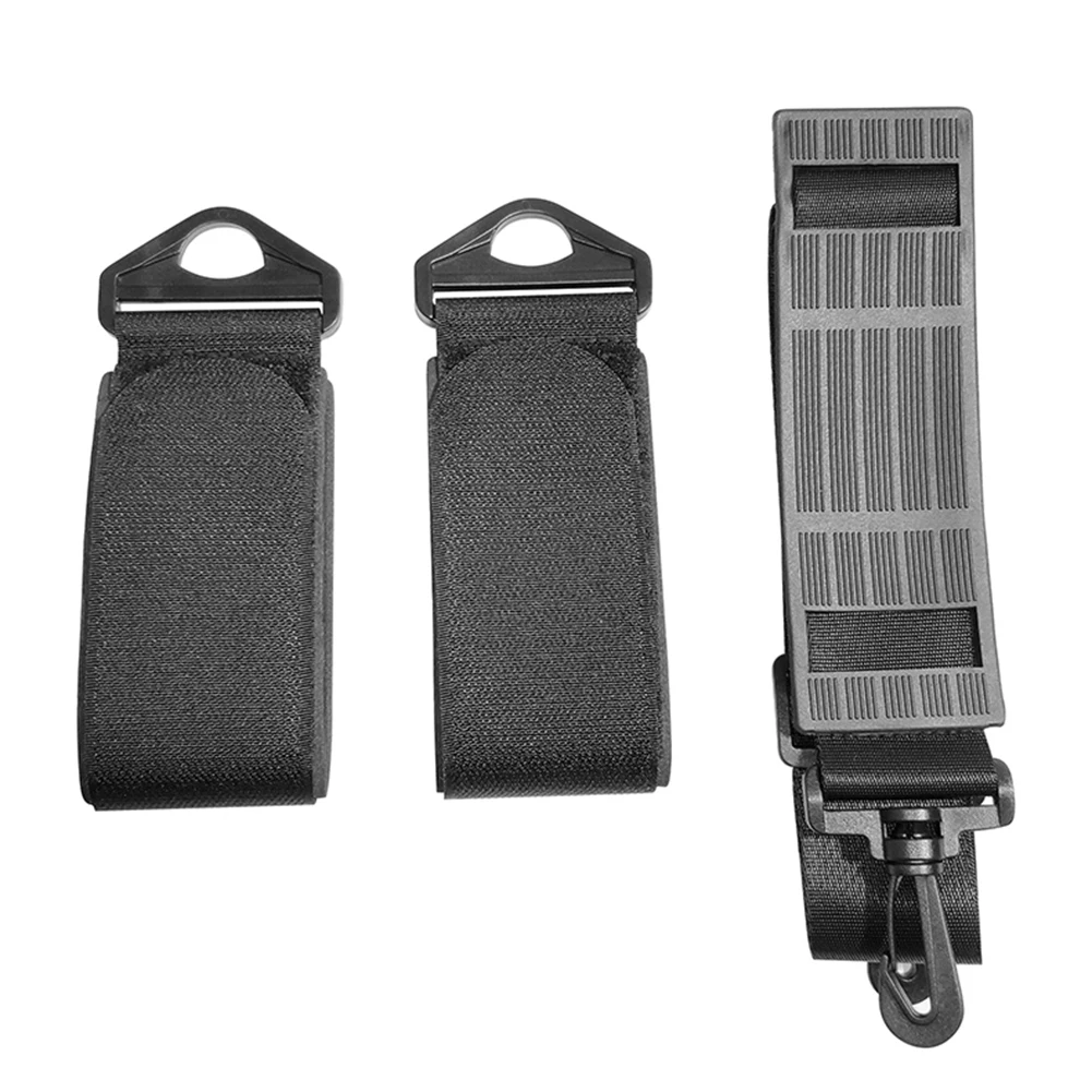 

Nylon Ski Board Handle Straps Adjustable Winter Snowboard Skiing Pole Fixing Strap Shoulder Hand Carrier Strap Hook Loop