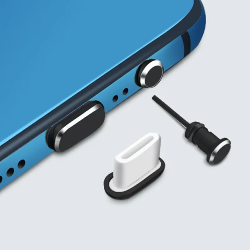 

Phone Charging Port Type C 3.5mm Earphone Jack Sim Card USB C Dust Plug For Samsung S10 S9 S8 Note 8 9 Huawei P10 P20 P30 Pro