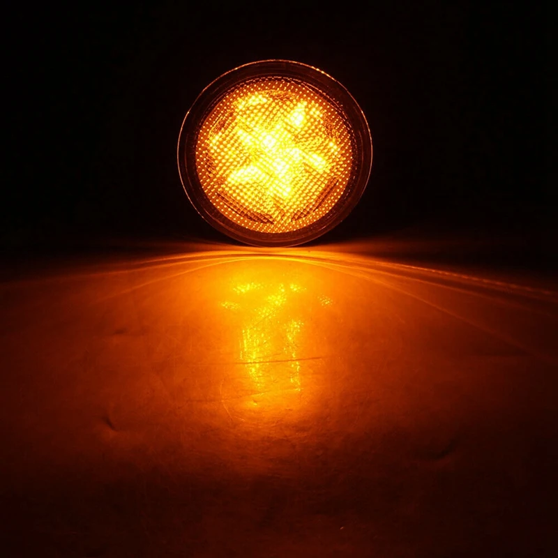 Автомобильный светодиодный сигнальный фонарь с пятью звездами для Jeep Wrangler JK