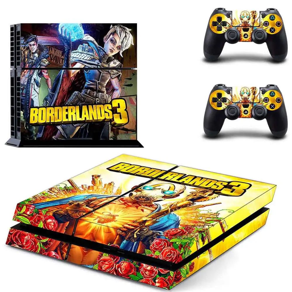 Наклейка s borderland 3 PS4 кожа PS 4 виниловая наклейка наклейки Play station Pegatinas для консоли