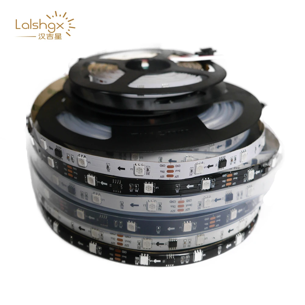 WS2811 RGB Светодиодная лента пикселей внешнее 1 IC управление 3 лампочки 5050 SMD