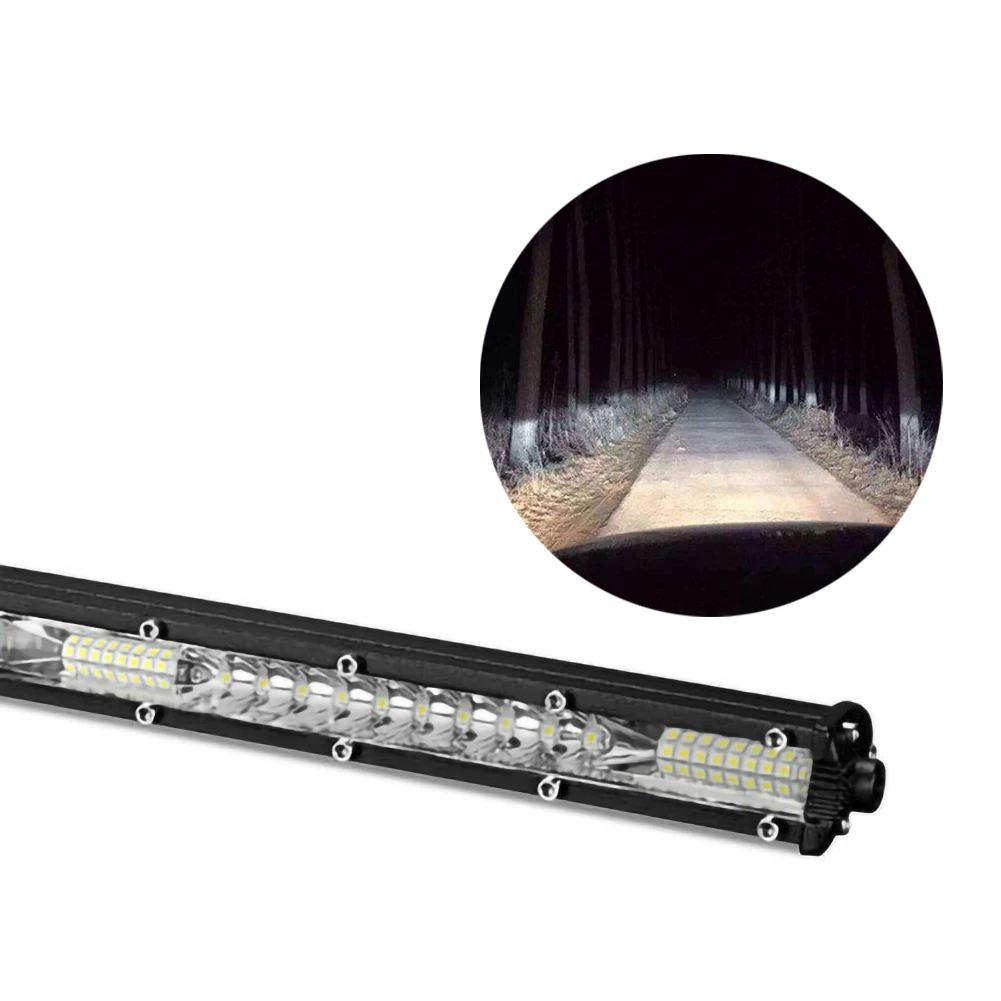 Ультратонкий Светодиодный прожектор 10 дюймов 12 В 78 Вт комбинированный луч