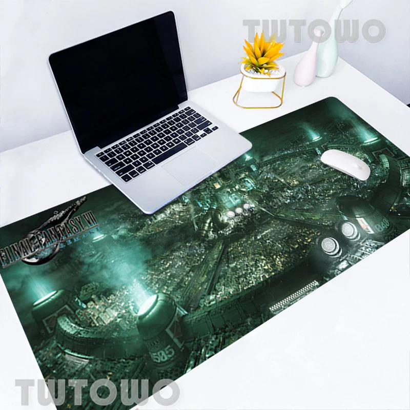 

Final Fantasy 7 Mouse Pad Large New Desktop Mouse Pad Table Mat Desk Mat Mouse Mat MousePads Keyboard Pad Anti-slip Home Office