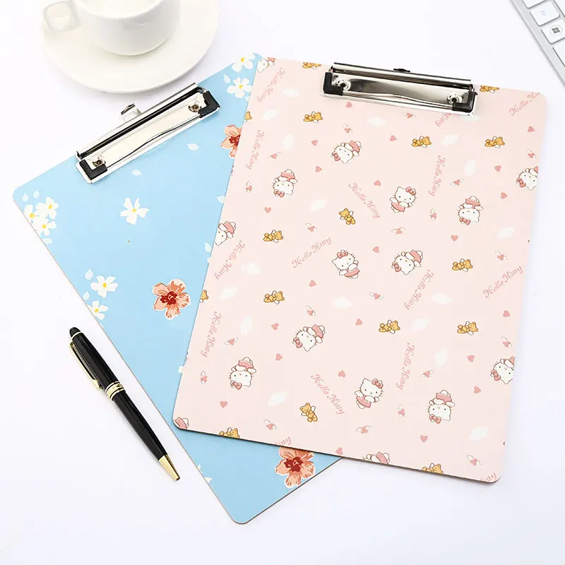 А4 аниме милая папка для обмена хранения блокнот записи поддержка файл зажим