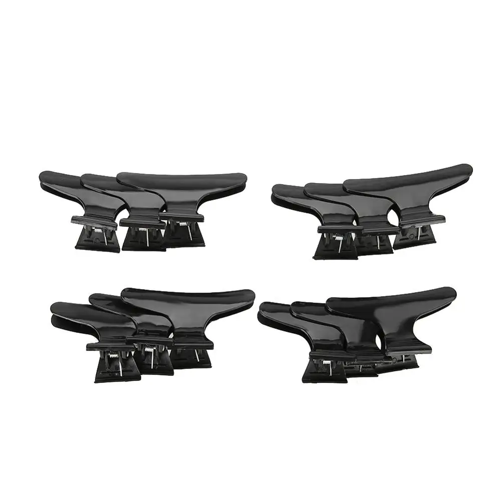 12 шт./компл. черный зажим для волос | Красота и здоровье