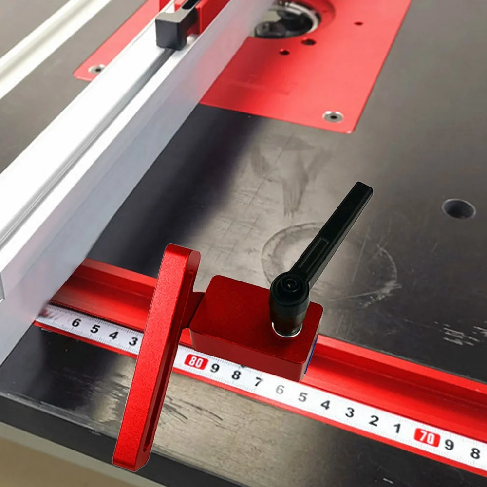 

30 Type Woodworking Chute Special Limiter Aluminium Alloy T-slot Miter Stopper Woodworking Tool