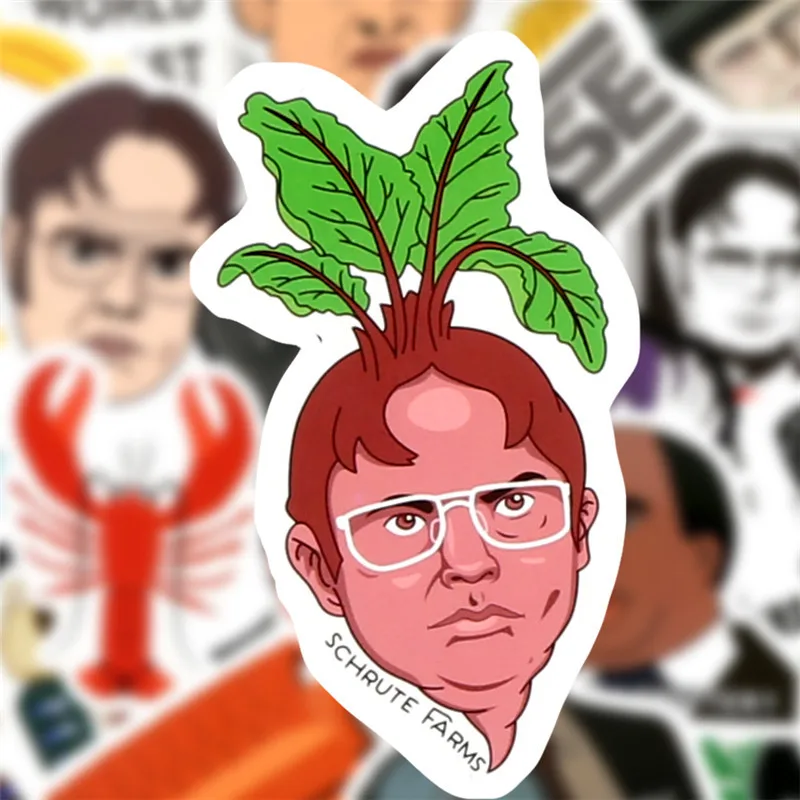 Забавные Стикеры с надписью друзья ТВ шоу забавные наклейки чемодан для