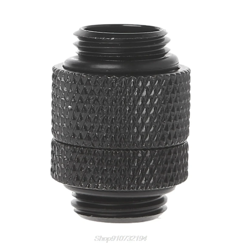 

Brass G1/4 Dual Outer Thread 360 Degree Rotary Tube Connector PC Water Cooling Oct Dropshipping