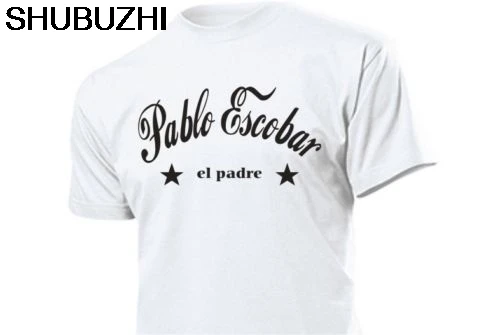 Футболка Pablo Escobar El Padre, забавная футболка, размер 3-5XL, крутая Повседневная футболка с картелем, Мужская футболка унисекс, новая модная футболка, свободный размер