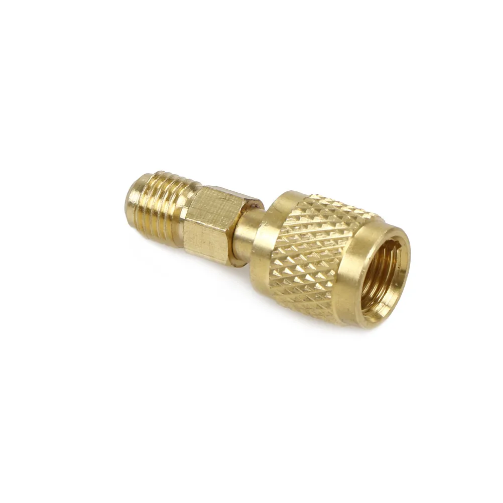 ZLinKJ практичный Новый R410 латунный адаптер 1/4 &quotПапа до 5/16&quot Женский зарядный