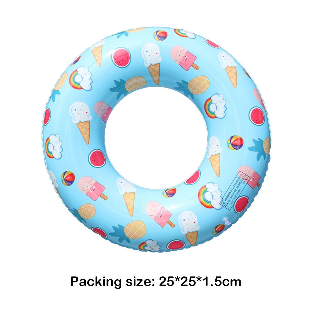 

Inflatable Colorful Swimming Ring Safety Children Adult Pool Float Circle Summer Inflatable Pool Toy Kids Swimming Circle Cute