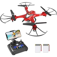 holy stone hs200 fpv drone with camera 720p hd live video rc wifi quadcopter with voice app control altitude hold 3d flip an