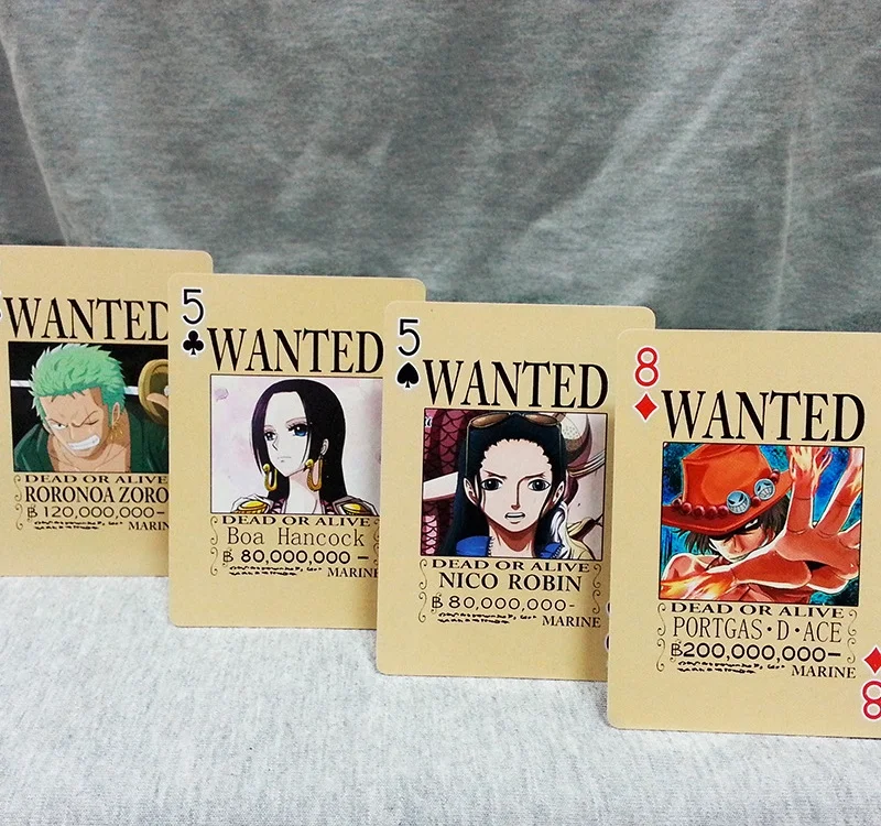54 шт./компл. цельная коллекция Monkey D. Luffy Poker& Roronoa Zoro игровая коллекция карт детские игрушки подарок