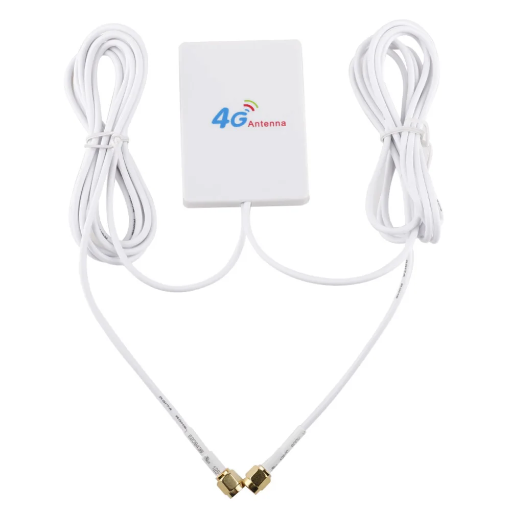 88dBI 4G LTE Антенна мобильная антенна усилитель сигнала mImo панельная 2 * SMA-male/TS9/CRC9