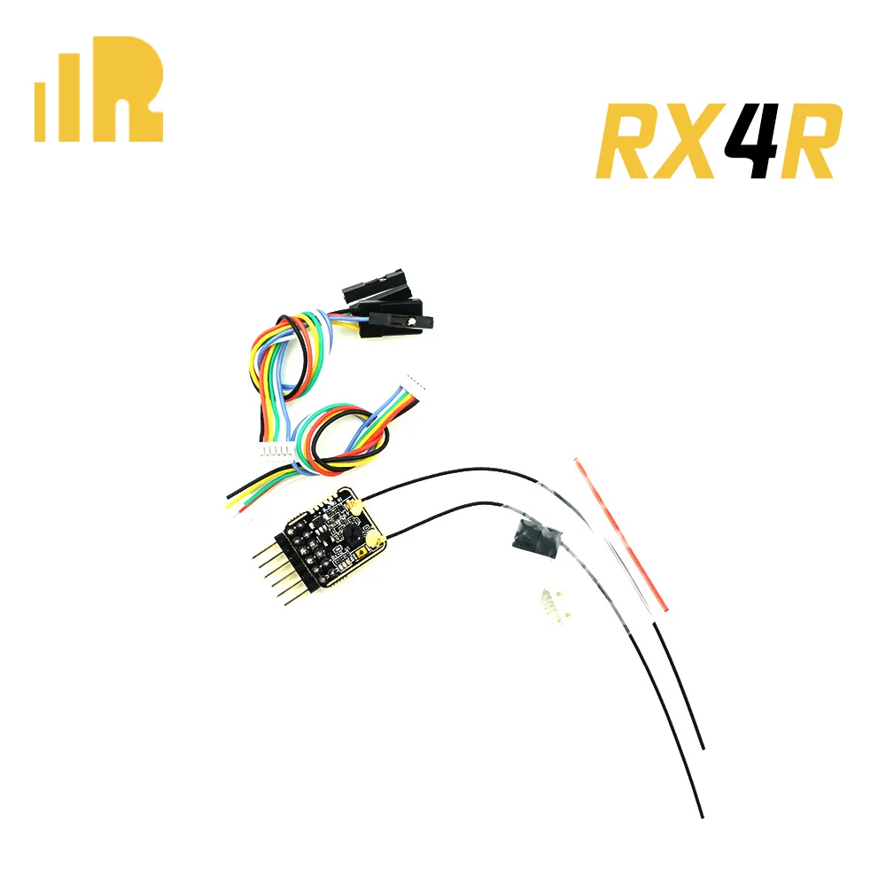 

Телеметрический приемник FrSky RX4R 2,4G 4/16CH с функцией резервной работы, умный порт, ШИМ-выход