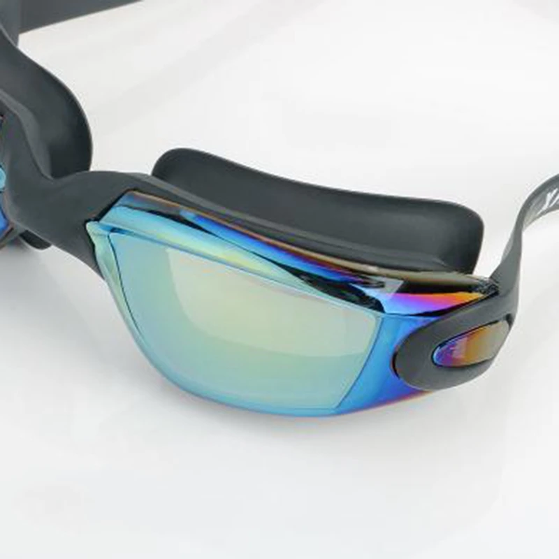 Очки для взрослых водонепроницаемые противотуманные Hd силиконовые плавательные