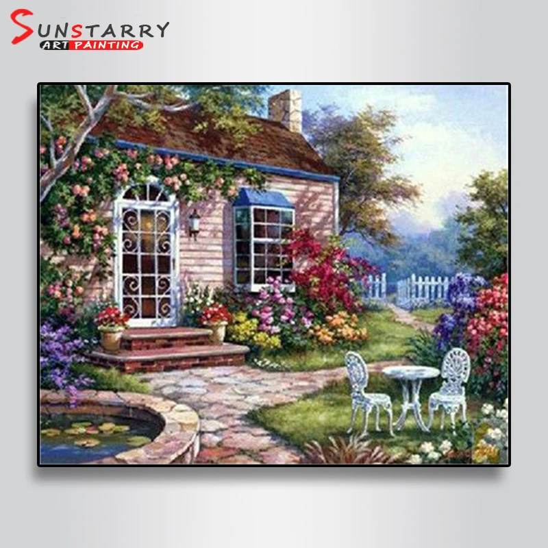 Sunstarry 5D DIY Алмазная вышивка пейзаж картина выложенная алмазами Вышивка крестом