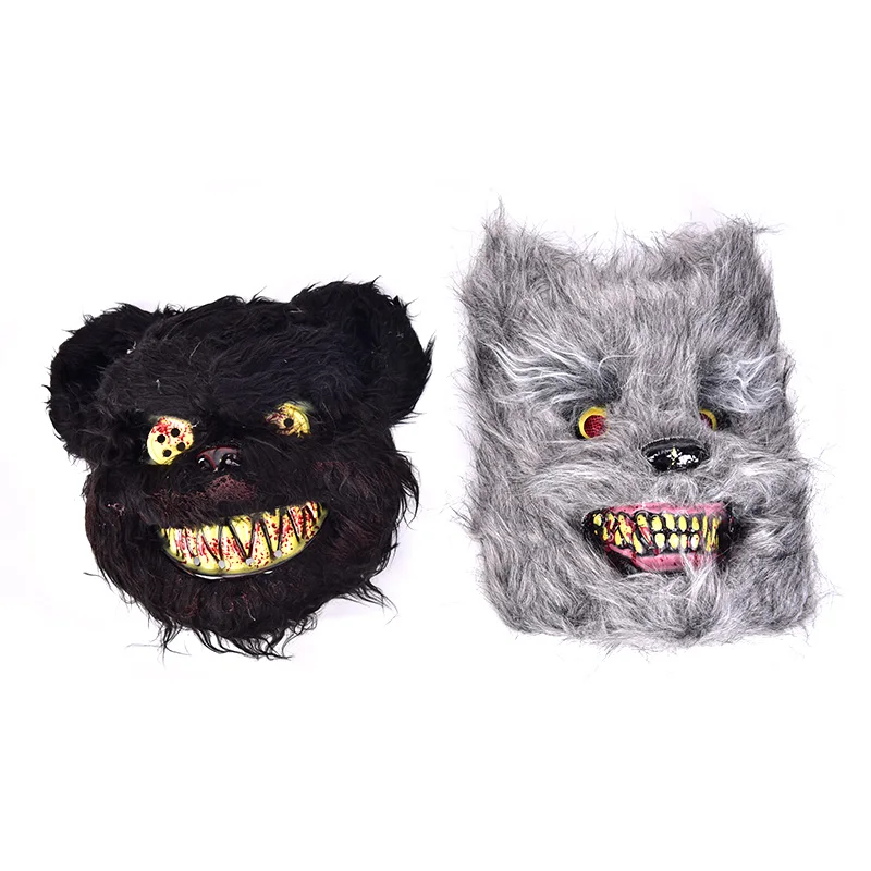 2019 маска на Хэллоуин кровавый убийца кролика плюшевый мишка косплей ужаса для