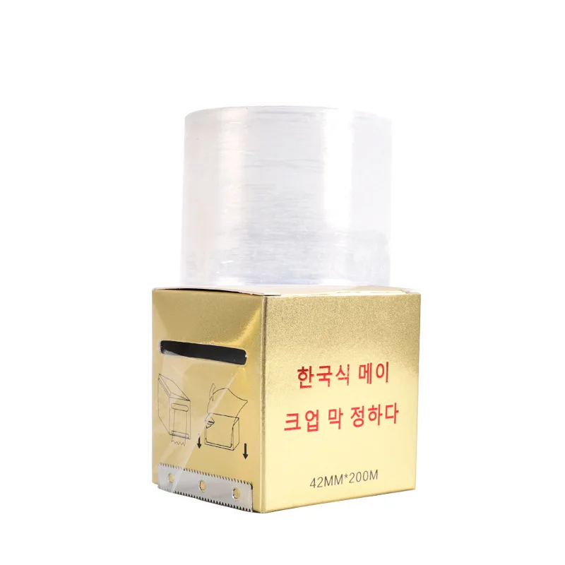 1 рулон тату для бровей микро лезвия Обёрточная бумага пленка 40 мм * 200 Пластик