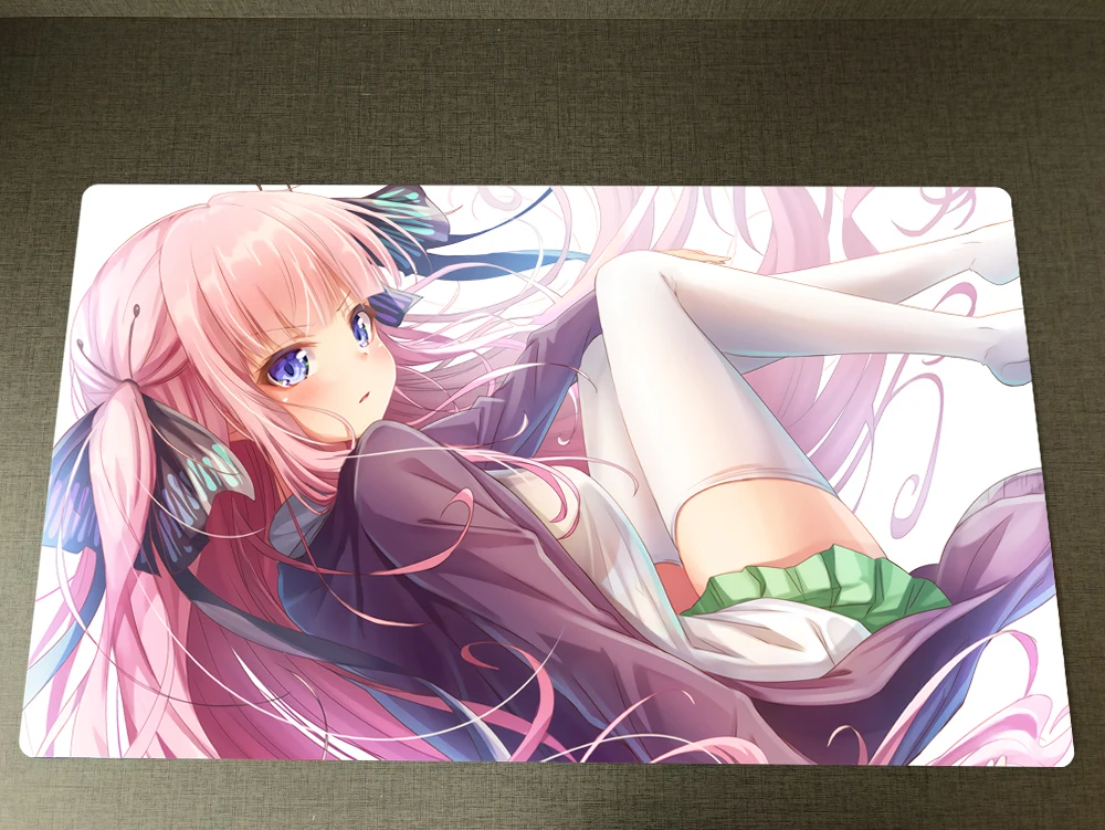 

Yugioh TCG CCG Duel Playmat The Quintessential Quintuplets Nino Nakano Trading Card Game Playmat & Bag Desk Pad Mousepad 60x35cm
