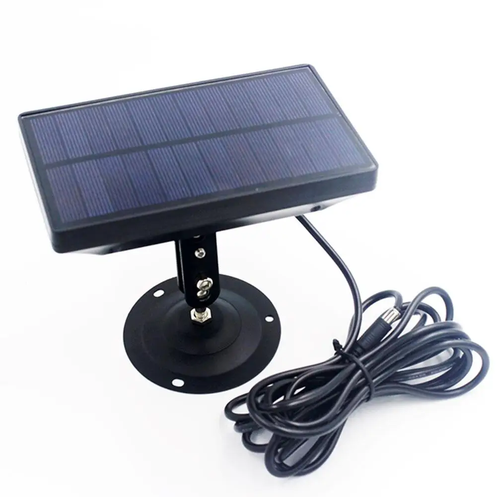 Practical Trail Camera Battery Solar Panel Charger External Power for 9V 1800mAH | Спорт и развлечения