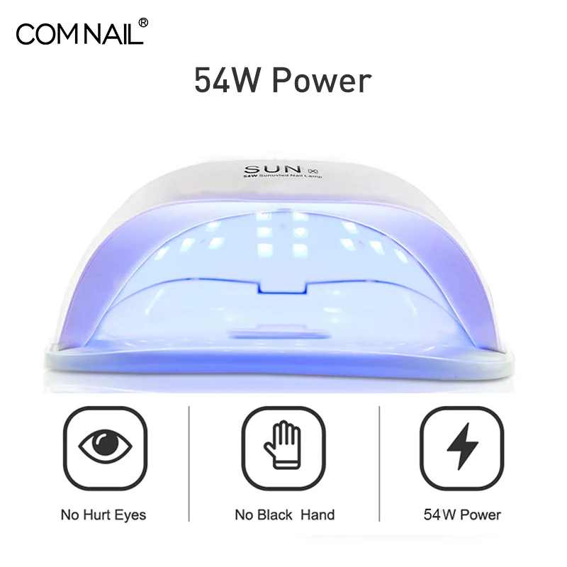 

SUNX 54W Uv Led Lamp For Drying Gel Polish Timer For Curing All Gel Nail Polish Professional Manicure Apparatus Nail Gel Dryer