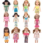 Подходит для 14 дюймов Кукла одежда летнее красивое платье Симпатичные Брюки Короткая юбка аксессуары для малышей на день рождения, фестиваль, подарок на Новый год