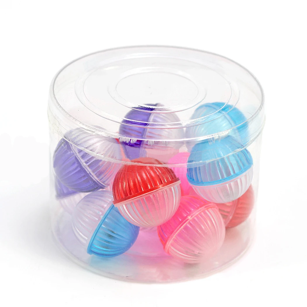 12 шт. кошка со звоночком игрушечная кошачья интерактивная игрушка открытое мяч