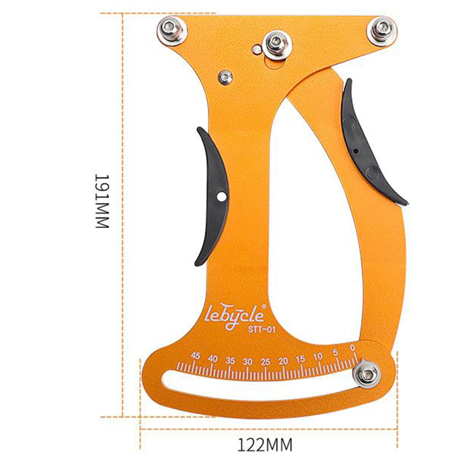 

Bicycle Spoke Tension Meter Aluminium Alloy Bike Cycling Wheels Meter Measurement Adjustment Tool CNC Meter Measurement Tool