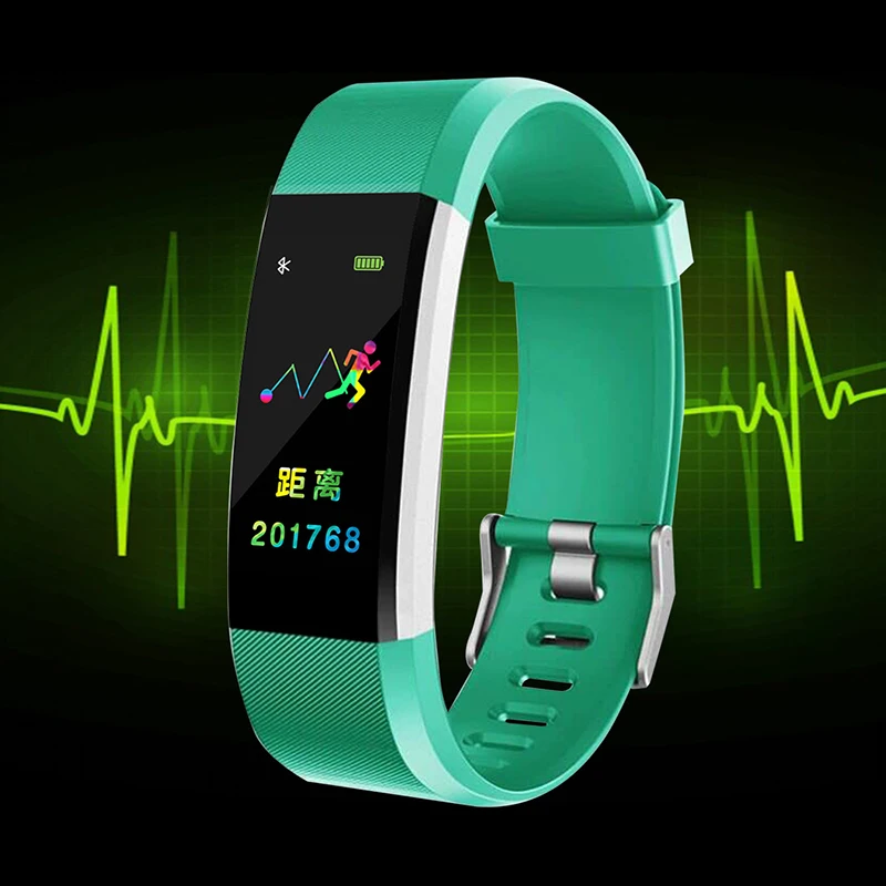 Color Screen Smart Watch for Men Women Sport Bracelet Heart Rate Monitoring Pedometer Calorie Smartwatch for ios android Pop it