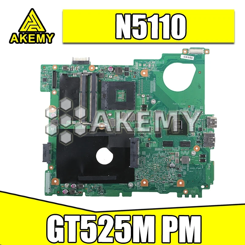 

Материнская плата для ноутбука For DELL Inspiron 15R N5110 GT525M N12P-GE-A1 материнская плата CN-0MWXPK 0MWXPK 10260-1 HM67