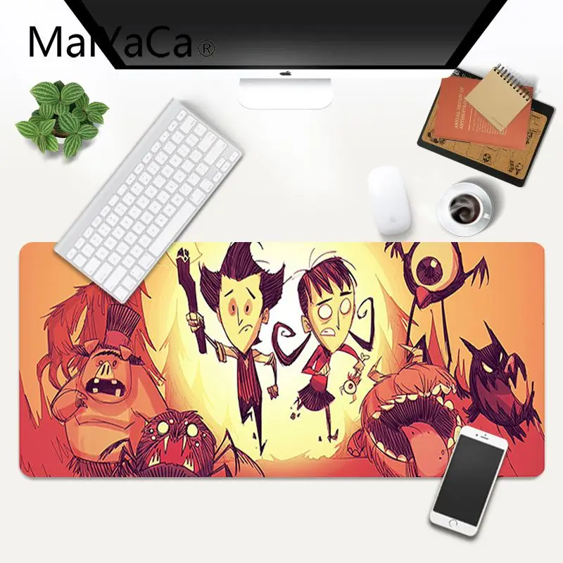 

MaiYaCa Top Quality Dont Starve Mats Beautiful Anime Mouse Mat Gaming Mouse Pad Large Deak Mat 700x300mm for overwatch/cs go