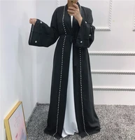 muslim kaftan abaya dress womens dubai open abayas turkish linen dress elegant african