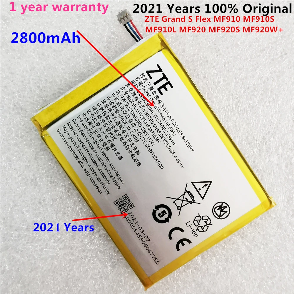 

Аккумулятор 3,8 в 2800 мАч Li3820T43P3h715345 для ZTE MF910 MF910S MF910L MF910NL MF910V MF920 MF920A MF920S MF920TS MF920V MF920VS