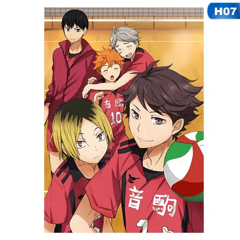 Кошмарным! Haikyuu Аниме Манга настенный плакат свиток домашнее украшение Стены Искусства
